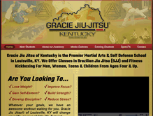 Tablet Screenshot of graciekentucky.com
